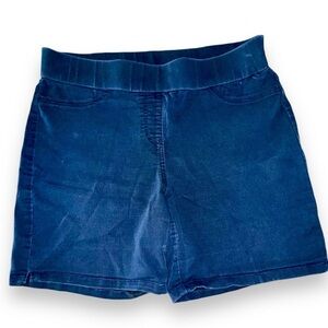 Kim Rogers Size 12 Blue  Pull On Shorts EUC